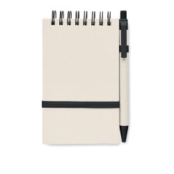 Carnet Éco-responsable en Carton de Lait Recyclé MITO SET Couleurs : noir Matières : carton de lait recyclé goodies entreprise d