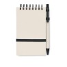 Carnet Éco-responsable en Carton de Lait Recyclé MITO SET Couleurs : noir Matières : carton de lait recyclé goodies entreprise d