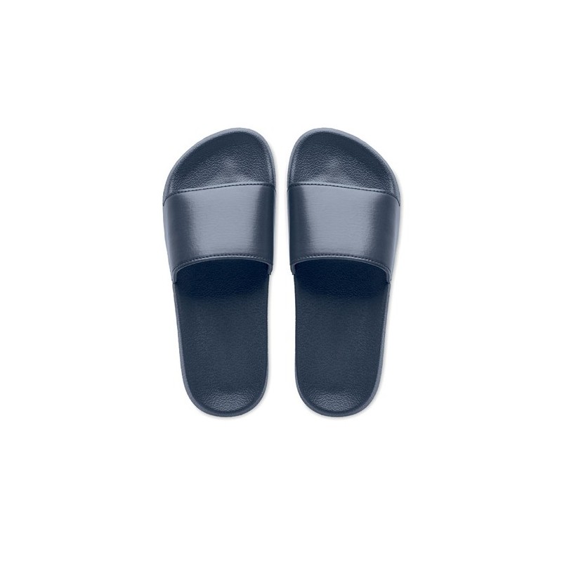 Claquettes Antidérapantes Personnalisées 42/43 KOLAM Matières : EVA Couleurs : bleu marine livraison express 24h 48h