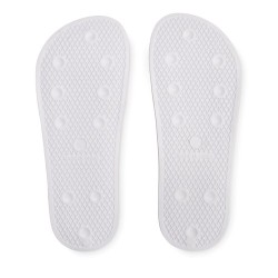 Claquettes Antidérapantes Personnalisées 42/43 KOLAM Matières : EVA Couleurs : blanc impression haute définition