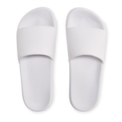 Claquettes Antidérapantes Personnalisées 42/43 KOLAM Matières : EVA Couleurs : blanc cadeau collaborateur premium