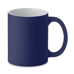 Mug en céramique mate 300 ml personnalisé DUBLIN COLOUR Matières : grès Couleurs : bleu marine