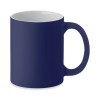 Mug en céramique mate 300 ml personnalisé DUBLIN COLOUR Matières : grès Couleurs : bleu marine