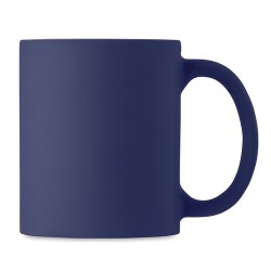Mug en céramique mate 300 ml personnalisé DUBLIN COLOUR Matières : grès Couleurs : bleu marine 2