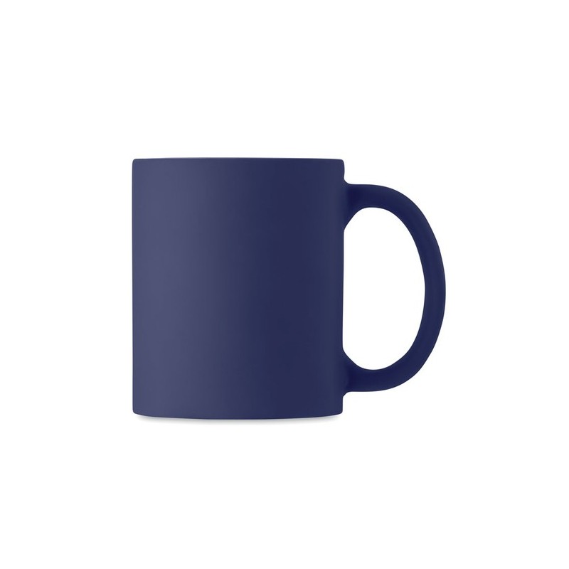 Mug en céramique mate 300 ml personnalisé DUBLIN COLOUR Matières : grès Couleurs : bleu marine goodies publicitaire événementiel