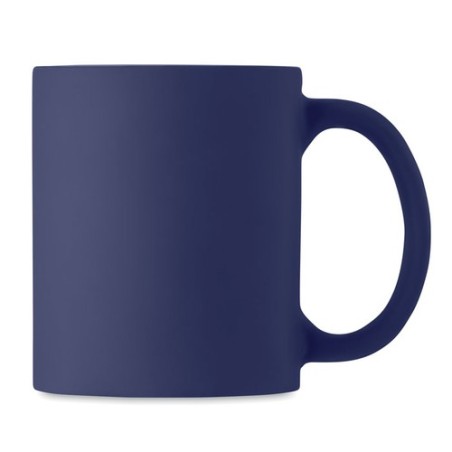 Mug en céramique mate 300 ml personnalisé DUBLIN COLOUR Matières : grès Couleurs : bleu marine goodies publicitaire événementiel