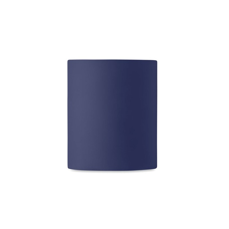 Mug en céramique mate 300 ml personnalisé DUBLIN COLOUR Matières : grès Couleurs : bleu marine objet promotionnel éco-responsabl