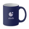 Mug en céramique mate 300 ml personnalisé DUBLIN COLOUR Matières : grès Couleurs : bleu marine personnalisation rapide en France