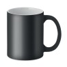 Mug en céramique mate 300 ml personnalisé DUBLIN COLOUR Matières : grès Couleurs : noir cadeau entreprise pas cher