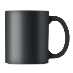 Mug en céramique mate 300 ml personnalisé DUBLIN COLOUR Matières : grès Couleurs : noir impression haute définition