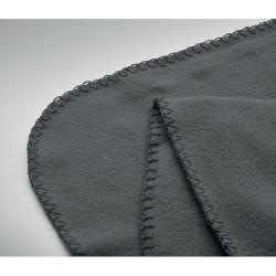 Couverture polaire  RPET 130gr - BOGDA Matières : PET recyclé Couleurs : pierre personnalisable avec votre logo