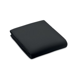 Couverture polaire  RPET 130gr - BOGDA Matières : PET recyclé Couleurs : noir personnalisable avec votre logo
