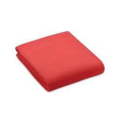 Couverture polaire  RPET 130gr - BOGDA Matières : PET recyclé Couleurs : rouge livraison express 24h 48h