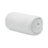 Couverture polaire  RPET 130gr - BOGDA Matières : PET recyclé Couleurs : blanc goodies publicitaire durable