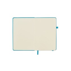 Carnet A5 ligné en PU recyclé ARPU Matières : papier recyclé Couleurs : turquoise 2