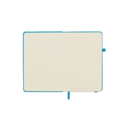 Carnet A5 ligné en PU recyclé ARPU Matières : papier recyclé Couleurs : turquoise goodies entreprise design