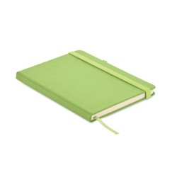 Carnet A5 ligné en PU recyclé ARPU Matières : papier recyclé Couleurs : vert citron livraison express 24h 48h
