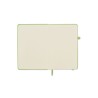 Carnet A5 ligné en PU recyclé ARPU Matières : papier recyclé Couleurs : vert citron cadeau collaborateur premium