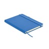 Carnet A5 ligné en PU recyclé ARPU Matières : papier recyclé Couleurs : bleu royal personnalisable avec votre logo