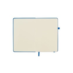 Carnet A5 ligné en PU recyclé ARPU Matières : papier recyclé Couleurs : bleu royal accessoire événementiel unique