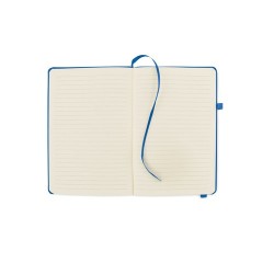 Carnet A5 ligné en PU recyclé ARPU Matières : papier recyclé Couleurs : bleu royal cadeau entreprise pas cher