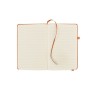 Carnet A5 ligné en PU recyclé ARPU Matières : papier recyclé Couleurs : orange personnalisation sur mesure