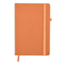 Carnet A5 ligné en PU recyclé ARPU Matières : papier recyclé Couleurs : orange objet promotionnel éco-responsable