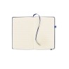 Carnet A5 ligné en PU recyclé ARPU Matières : papier recyclé Couleurs : bleu goodies personnalisé en stock