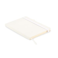 Carnet A5 ligné en PU recyclé ARPU Matières : papier recyclé Couleurs : blanc goodies publicitaire événementiel