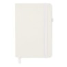 Carnet A5 ligné en PU recyclé ARPU Matières : papier recyclé Couleurs : blanc marquage couleur éclatante
