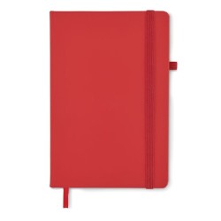 Carnet A5 ligné en PU recyclé ARPU Matières : papier recyclé Couleurs : rouge objet publicitaire robuste