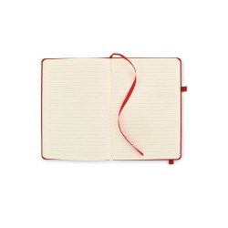 Carnet A5 ligné en PU recyclé ARPU Matières : papier recyclé Couleurs : rouge cadeau affaires élégant