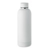 Bouteille  en acier inox recyclé ATHENA Couleurs : blanc Matières : acier inoxydable recyclé cadeau entreprise pas cher