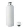 Bouteille  en acier inox recyclé ATHENA Couleurs : blanc Matières : acier inoxydable recyclé accessoire événementiel unique