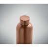 Bouteille  en acier inox recyclé ATHENA Couleurs : cuivre Matières : acier inoxydable recyclé personnalisation rapide en France