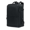 Sac à dos  600D RPET personnalisé - SOPHIS Matières : PET recyclé Couleurs : noir cadeau entreprise pas cher