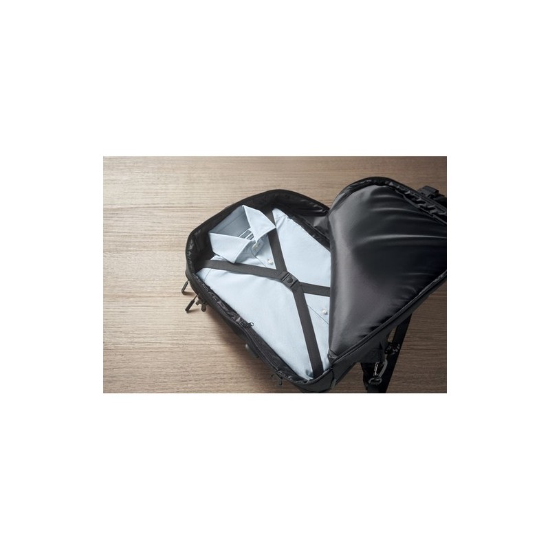 Sac à dos  600D RPET personnalisé - SOPHIS Matières : PET recyclé Couleurs : noir objet promotionnel éco-responsable