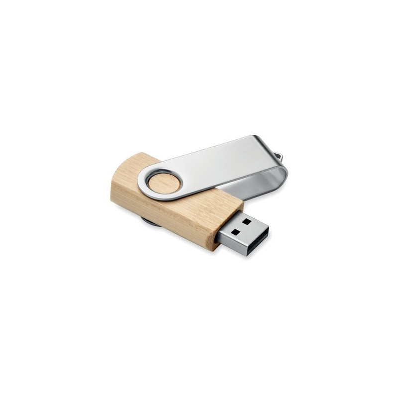 Clé USB 16GB Éco-responsable en Bambou - MO6898-40 cadeau entreprise pas cher