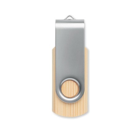 Clé USB 16GB Éco-responsable en Bambou - MO6898-40 goodies publicitaire événementiel