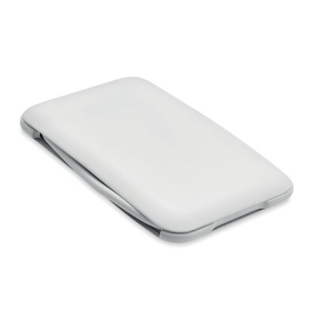 Câble 3 en 1 personnalisable pour support téléphone YAPO+ Matières : ABS Couleurs : blanc goodies publicitaire événementiel