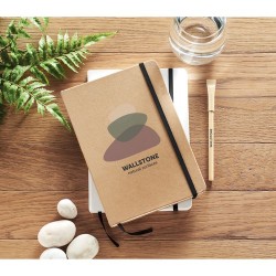 Carnet A5 Éco-responsable en Carton Recyclé Personnalisé STEIN cadeau collaborateur premium