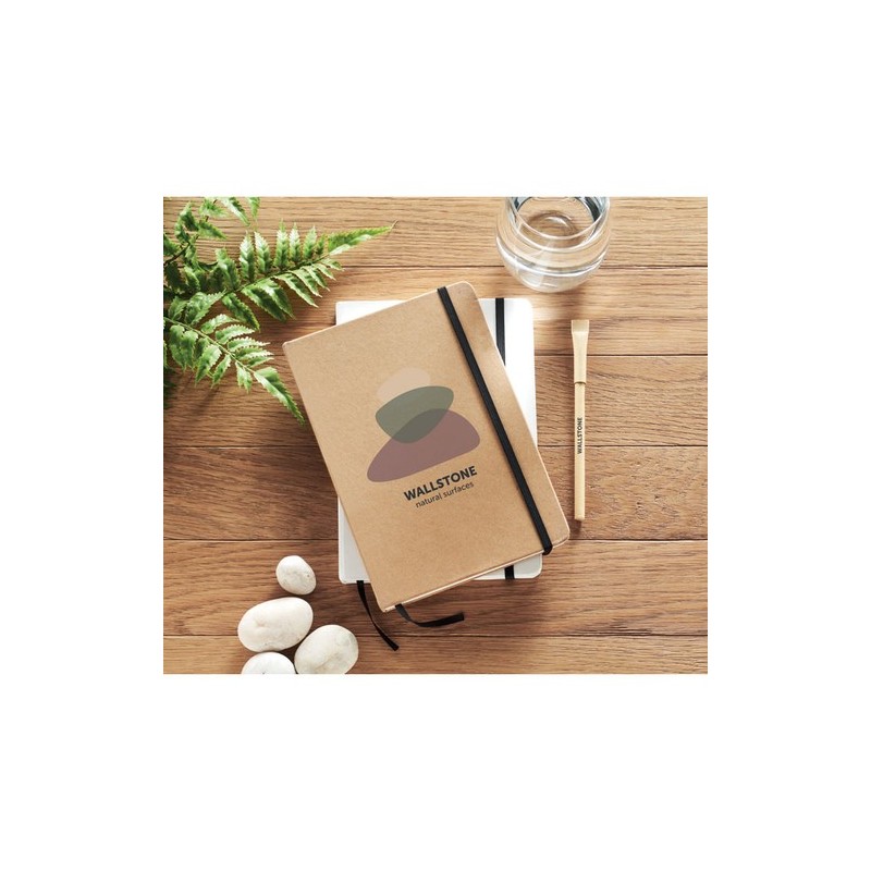 Carnet A5 en carton recyclé STEIN - Écologique et Pratique