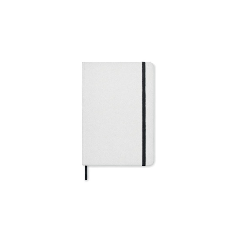 Carnet A5 Éco-responsable en Carton Recyclé Personnalisé STEIN Matières : papier de pierre Couleurs : blanc impression haute déf