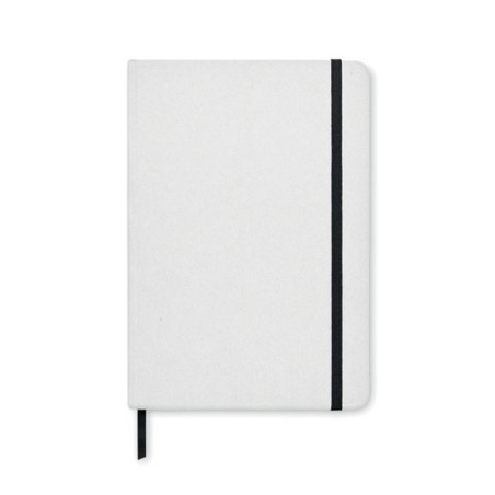 Carnet A5 Éco-responsable en Carton Recyclé Personnalisé STEIN Matières : papier de pierre Couleurs : blanc impression haute déf