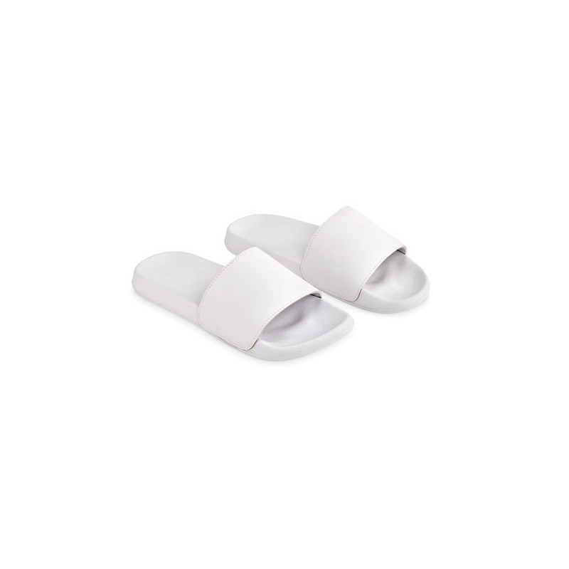 Claquettes Antidérapantes Personnalisées 38/39 - KOLAM Matières : EVA Couleurs : blanc