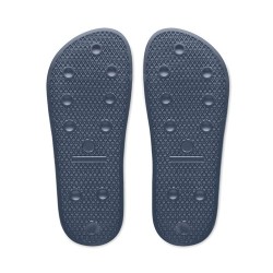 Claquettes Antidérapantes Personnalisées 38/39 - KOLAM Matières : EVA Couleurs : bleu marine marquage laser ultra précis