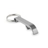 Porte-clés s en aluminium recyclé décapsuleur pratique personnalisé - OVIKEY Matières : aluminium Couleurs : argenté