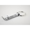 Porte-clés s en aluminium recyclé décapsuleur pratique personnalisé - OVIKEY Matières : aluminium Couleurs : argenté cadeau clie