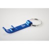 Porte-clés s en aluminium recyclé décapsuleur pratique personnalisé - OVIKEY Matières : aluminium Couleurs : bleu objet publicit