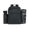 Sac pique-nique isotherme  pour 4 personnes - DUIN Matières : PET recyclé Couleurs : noir personnalisable avec votre logo